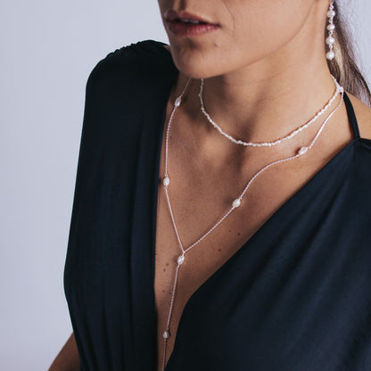 Choker pérolas